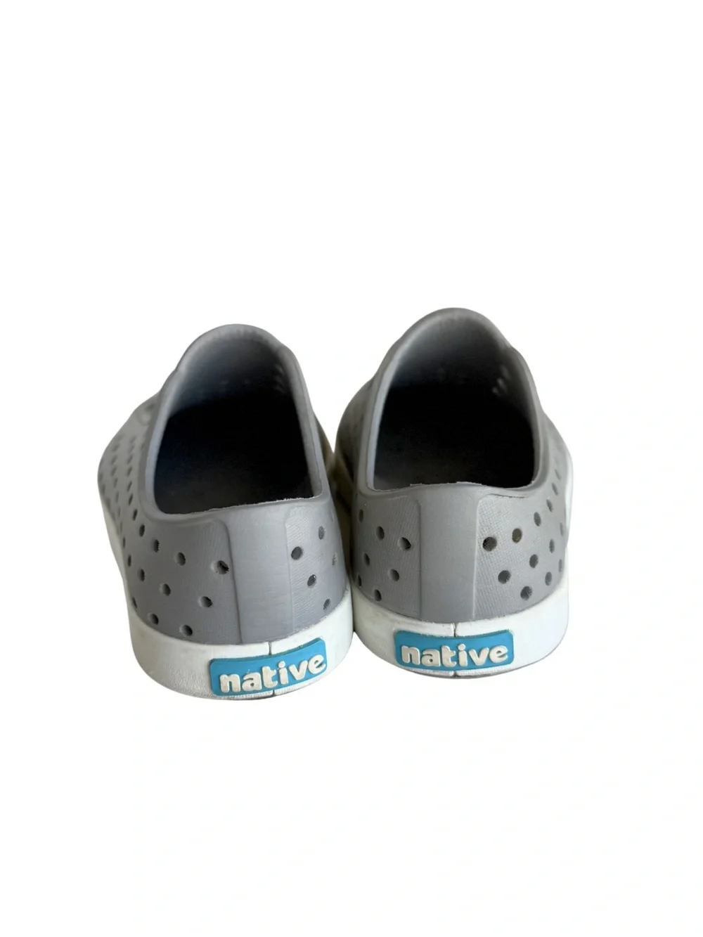 Native Kids Jefferson Sandals Shoes - Pigeon Grey Size TODDLER Size 7